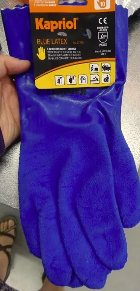 Latex gloves