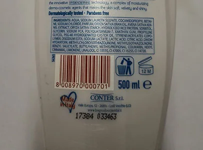 Bath and shower gel