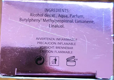 Eau de toilette