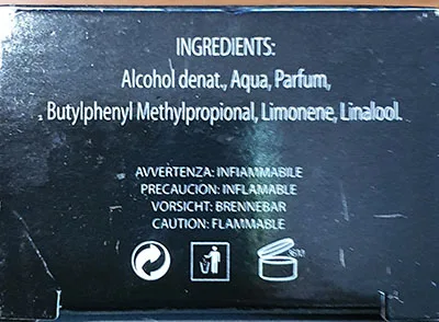 Eau de toilette