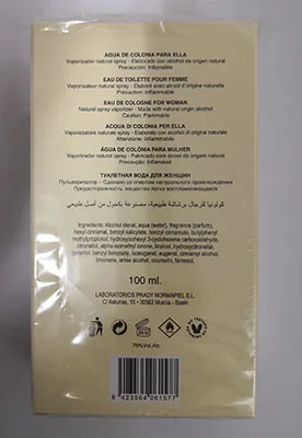Eau de toilette