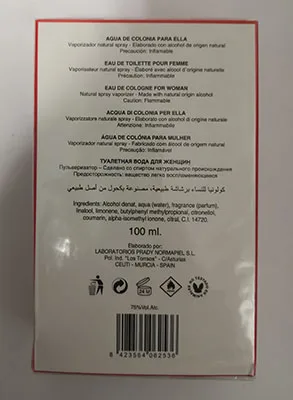 Eau de toilette