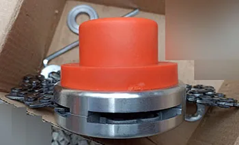 Rotary cutting head with two chains - brushcutters