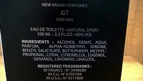 Eau de toilette