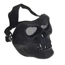 Masque skull grillage