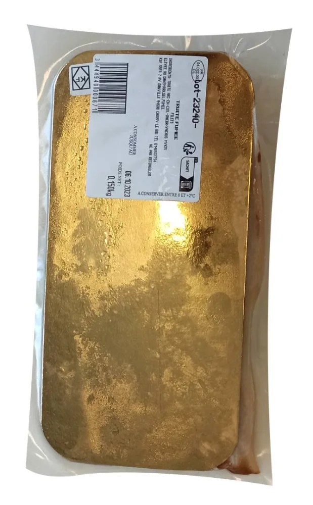 Truite fumee filet 150g