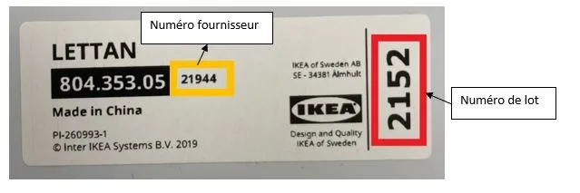 Ikea - miroirs lettan