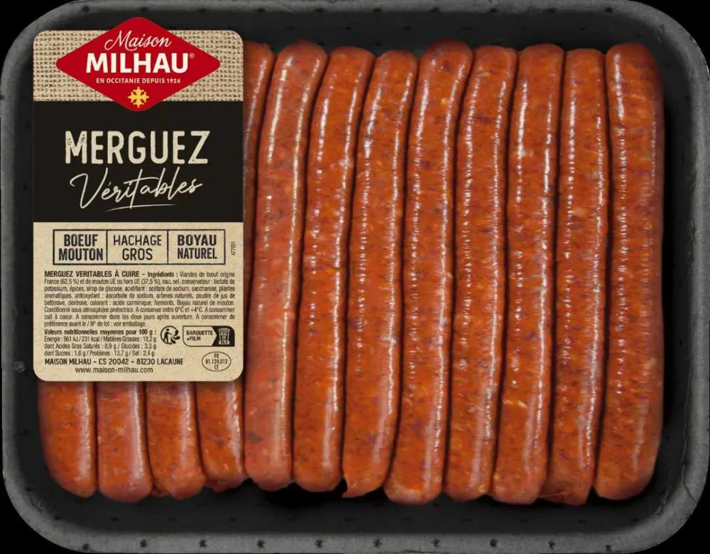 Véritables merguez