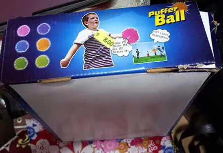 Yoyo puffer ball