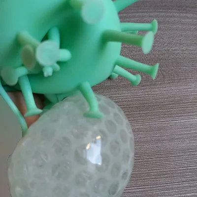 Yoyo puffer ball