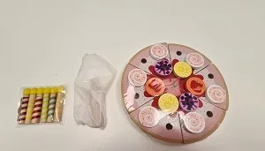 Toy birthday cake