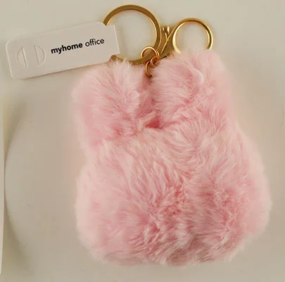 Key ring with soft toy