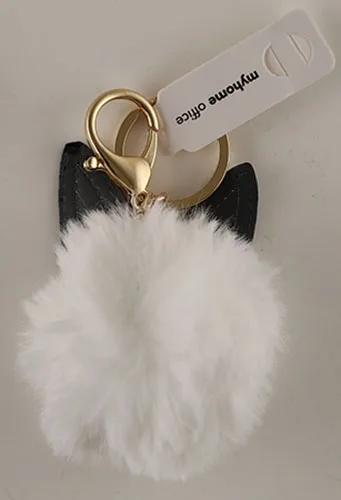 Key ring with soft toy