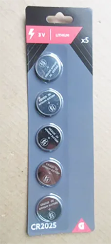 Button batteries