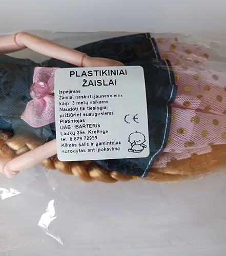 Plastic doll