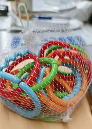 Plastic rings toy
