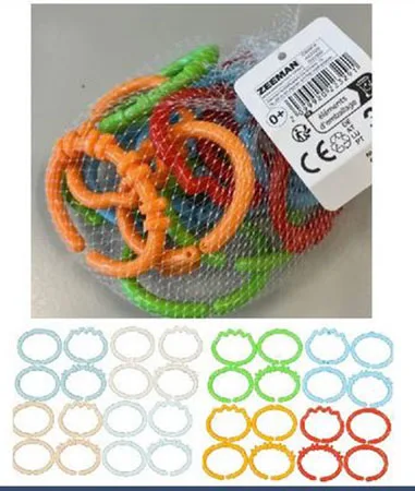 Plastic rings toy