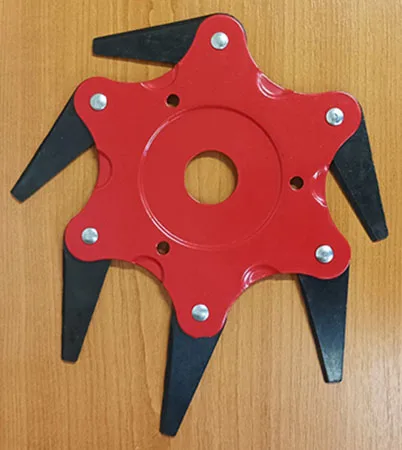 Attachment for brush cutters