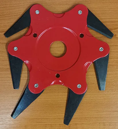 Attachment for brush cutters