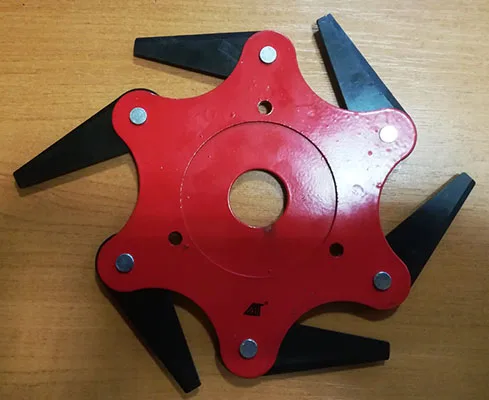 Attachment for brush cutters
