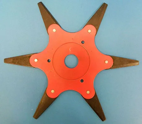 Attachment for brush cutters
