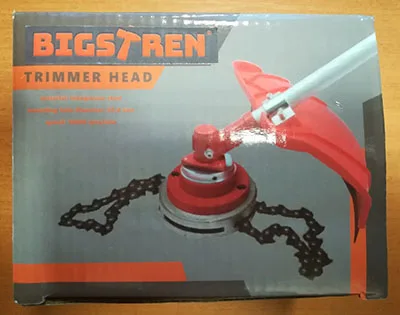 Attachment for brush cutters