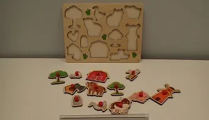 Wooden puzzle