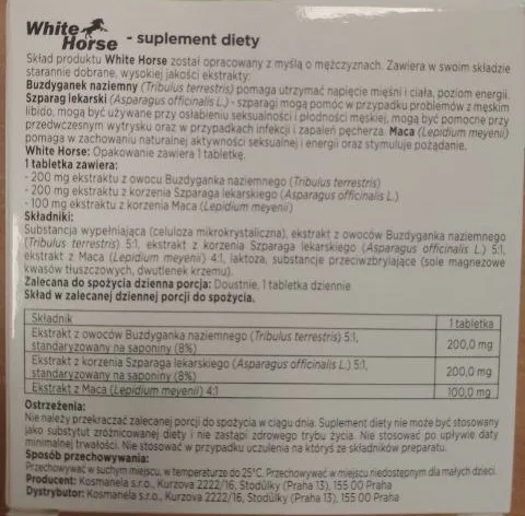 Ostrzeżenie publiczne dotyczące żywności: Obecność syldenafilu - niezadeklarowanej aktywnej farmakologicznie substancji w partii suplementu diety