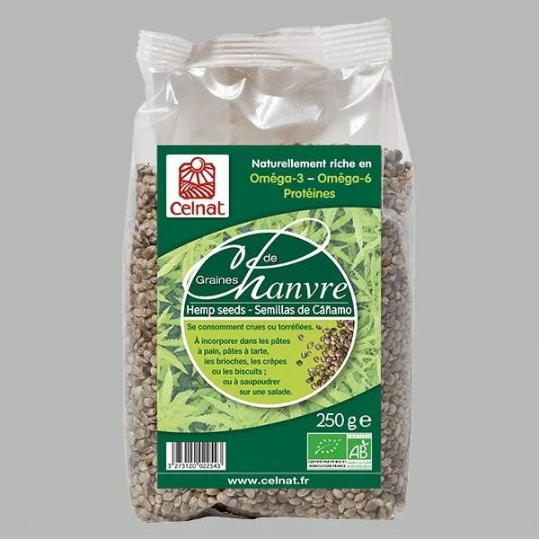 Graines de chanvre complètes