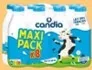 Viva, grandlait, silhouette, candia maxi pack bouteille 1l ou 1,5l