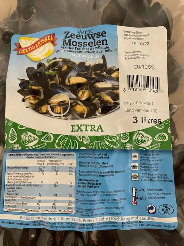 Moules hollande