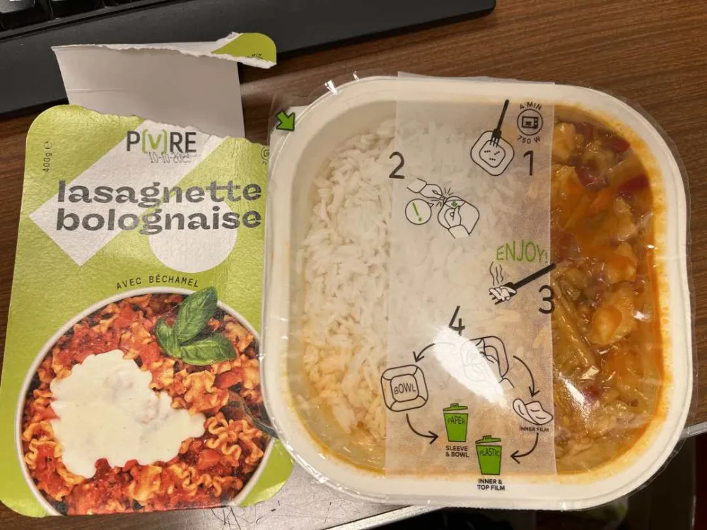 Lasagnette bolognaise avec béchamel 400g
