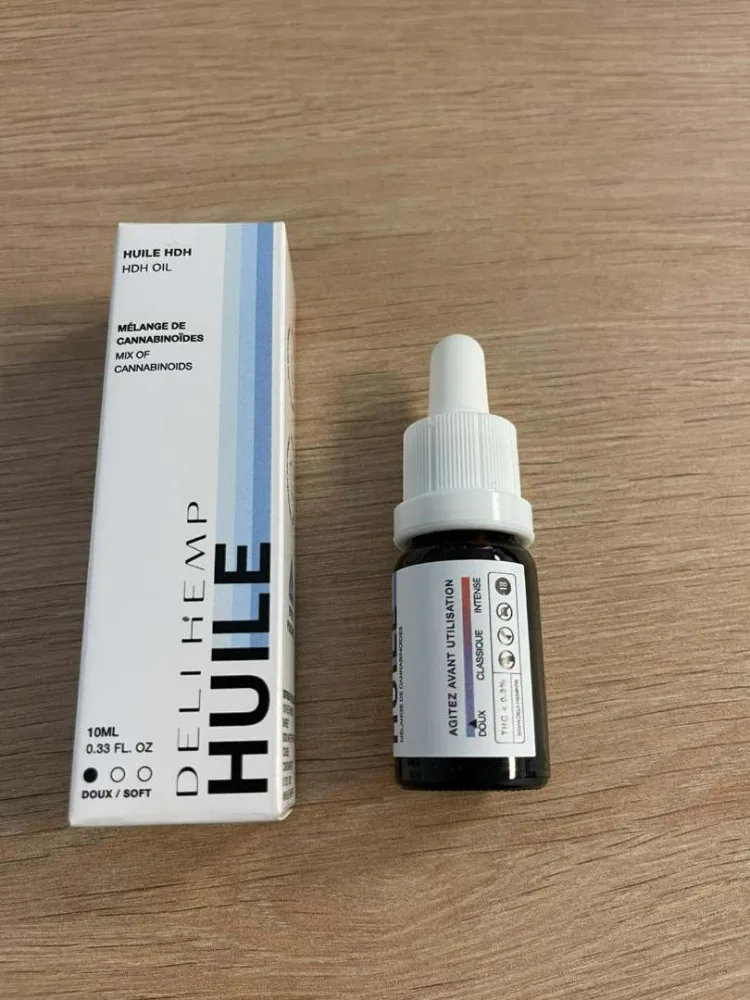 Huile hdh - menthe - soft