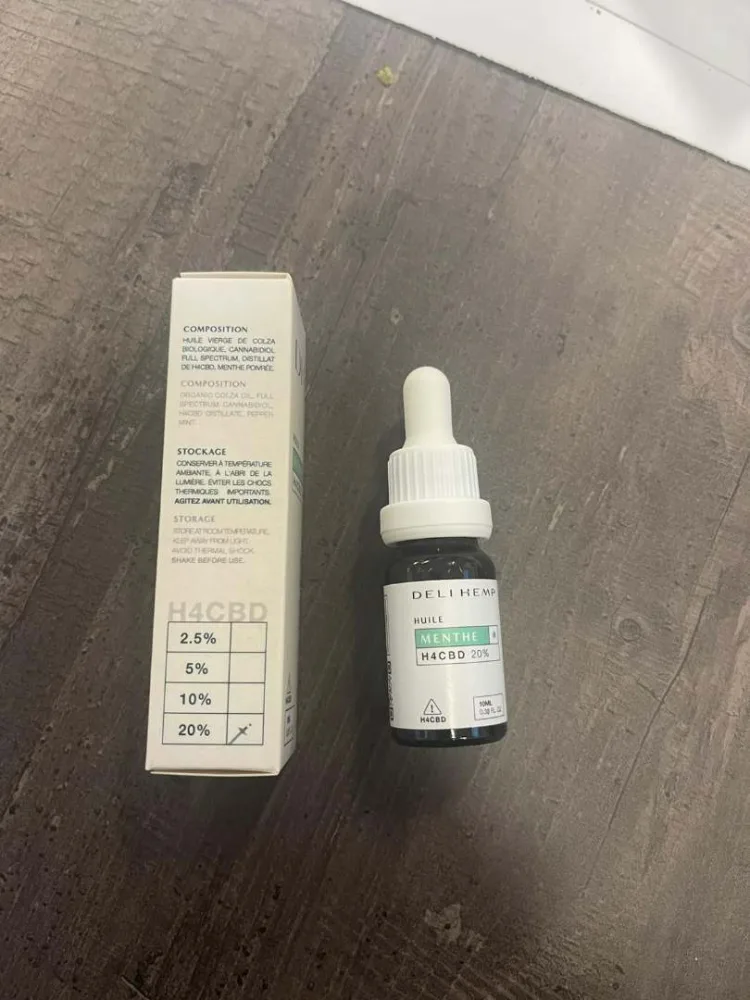 Huile h4cbd - menthe 20% - h4cbd
