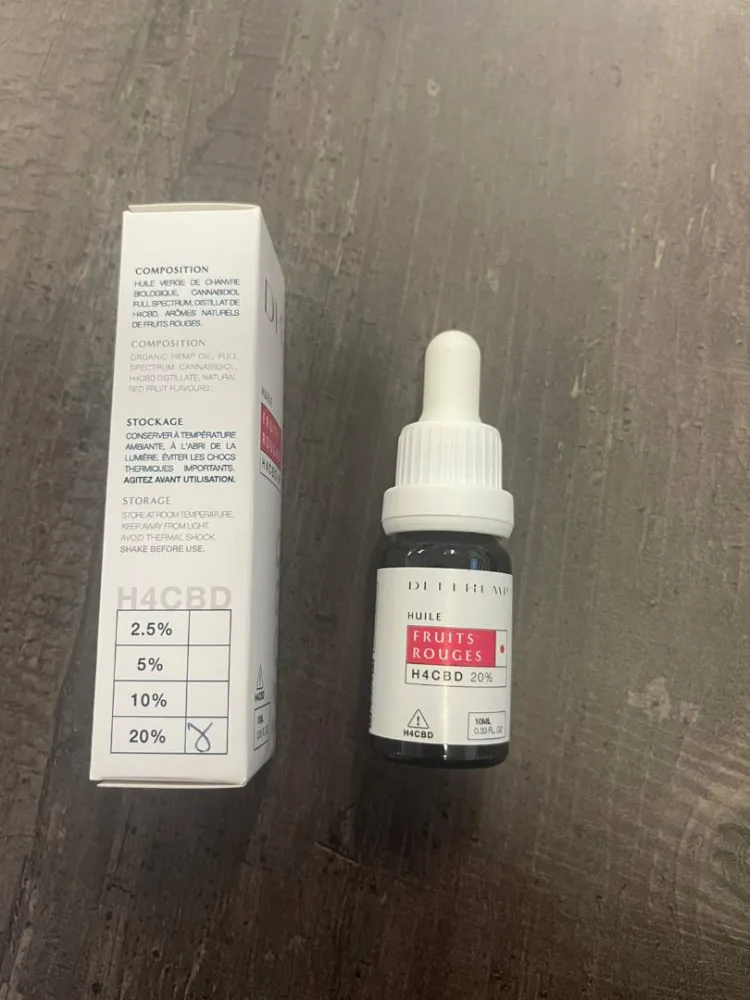 Huile h4cbd - fruits rouges 20% - h4cbd