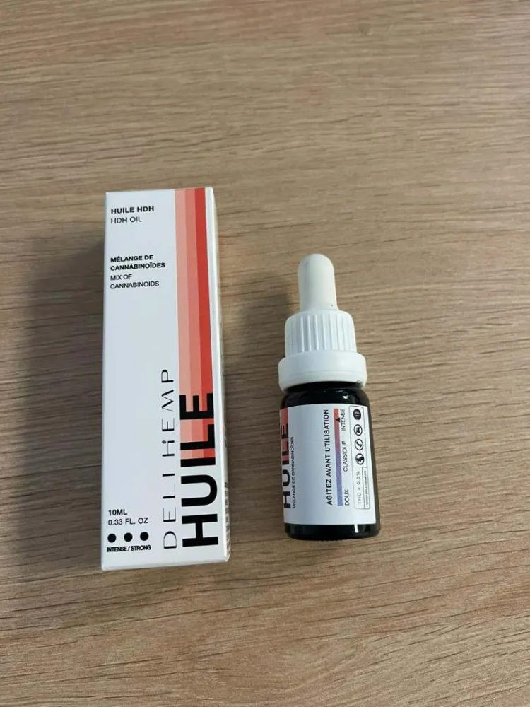 Huile hdh - chanvre - strong
