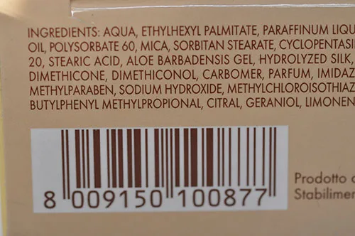 Moisturising cream