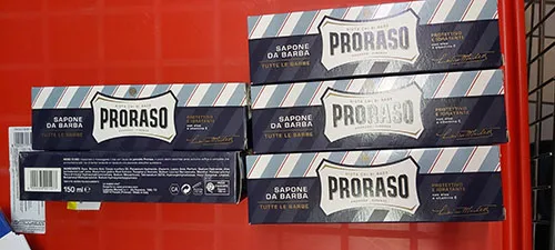 Shaving soap