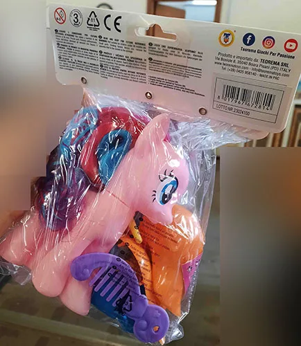 Soft plastic toy