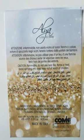 Eau de toilette
