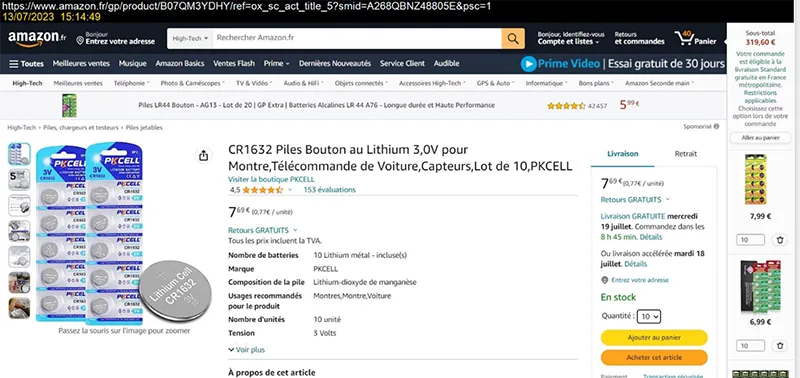 Button batteries