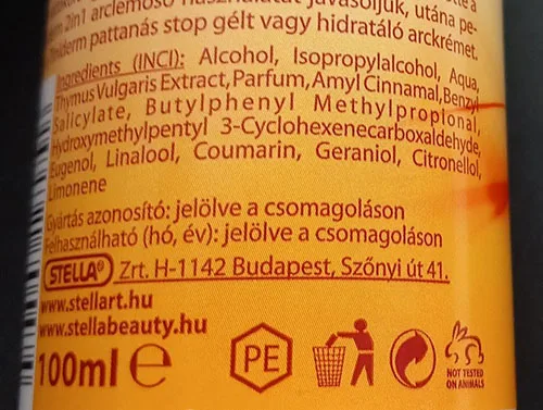 Face lotion