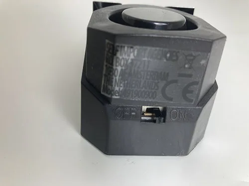 Door stop alarm