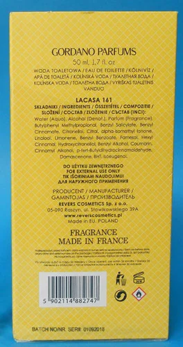 Eau de toilette