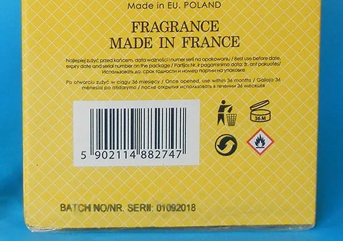 Eau de toilette