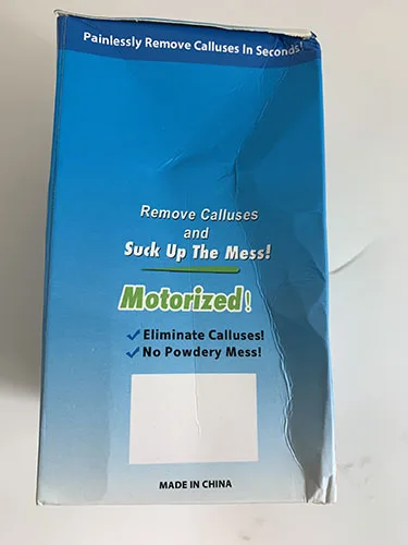 Electric callus remover