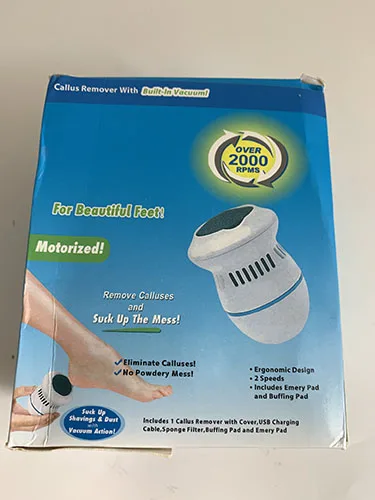 Electric callus remover