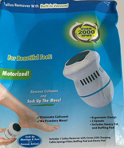 Electric callus remover