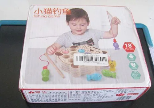 Magnetic fishing game