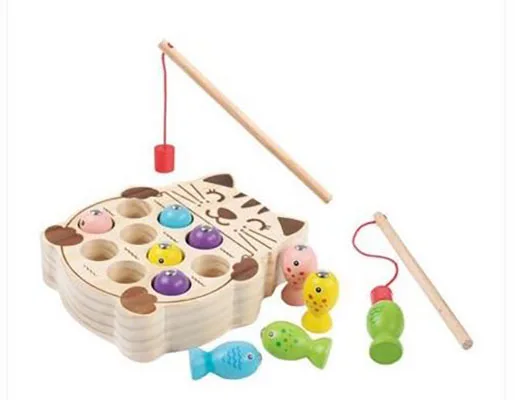 Magnetic fishing game